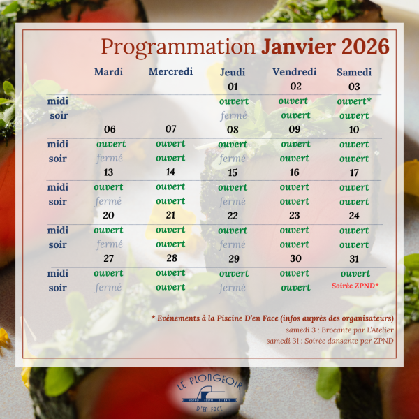 planning janvier26